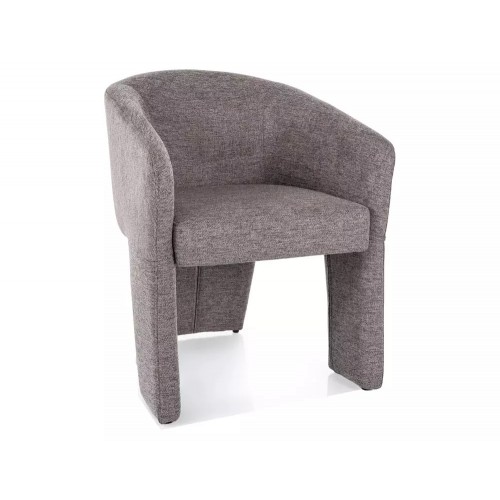 Auduma krēsls NELLY BREGO pelēks Auduma krēsls NELLY BREGO pelēks